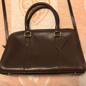Coach Leather Handbag.